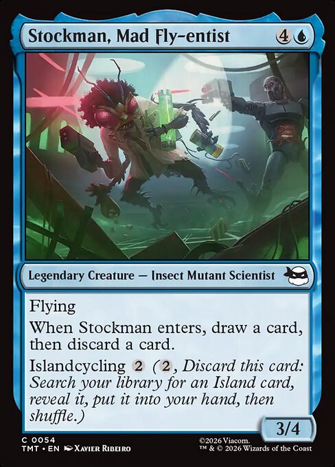 Stockman, Mad Fly-entist // MTG // TMT 54