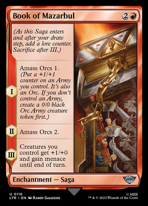 Book of Mazarbul // The Lord of the Rings: Tales of Middle-earth // LTR 116