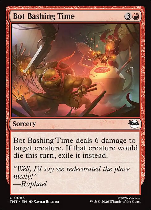 Bot Bashing Time // MTG // TMT 85