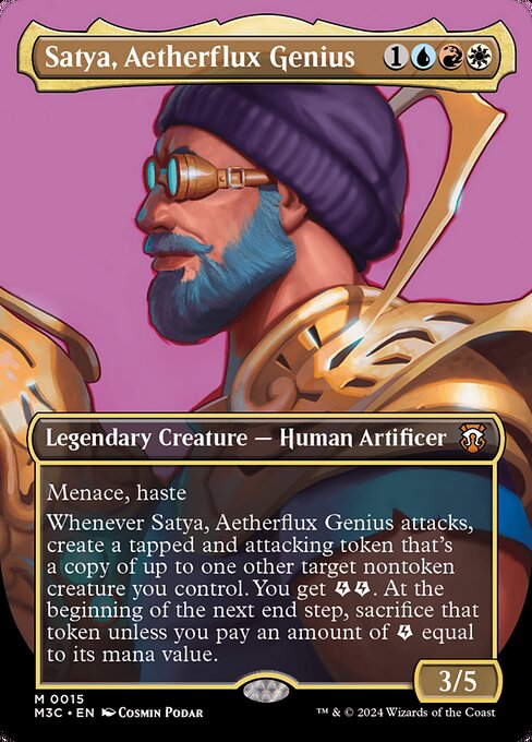 Satya, Aetherflux Genius // Modern Horizons 3 Commander // M3C 15