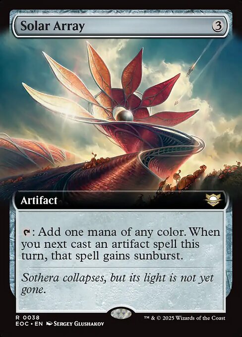 Solar Array // Edge of Eternities Commander // EOC 38