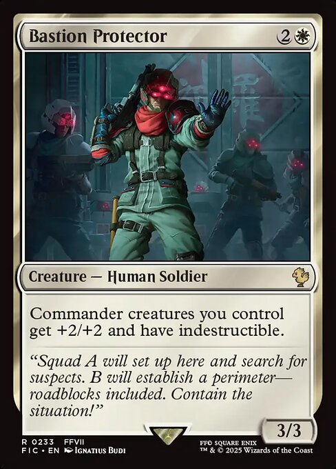 Bastion Protector // Final Fantasy Commander // FIC 233