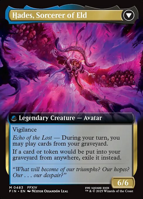 Emet-Selch, Unsundered // Hades, Sorcerer of Eld // Final Fantasy // FIN 483