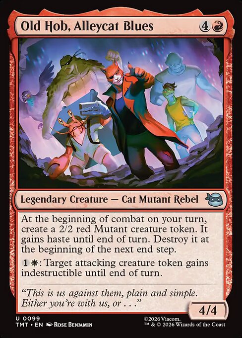 Old Hob, Alleycat Blues // MTG // TMT 99