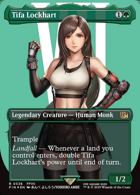 Tifa Lockhart // Final Fantasy // FIN 536
