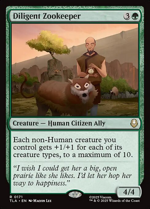 Diligent Zookeeper // Avatar: The Last Airbender // TLA 171