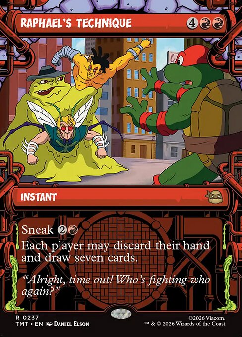 Raphael's Technique // MTG // TMT 237