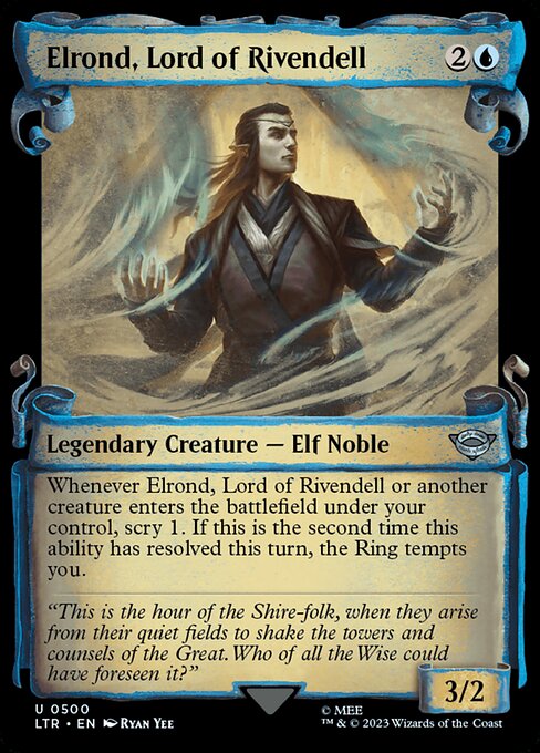 Elrond, Lord of Rivendell // The Lord of the Rings: Tales of Middle-earth // LTR 500