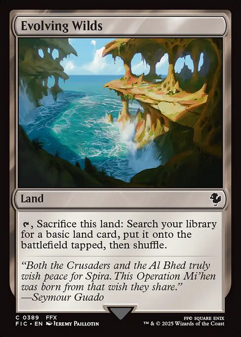 Evolving Wilds // Final Fantasy Commander // FIC 389