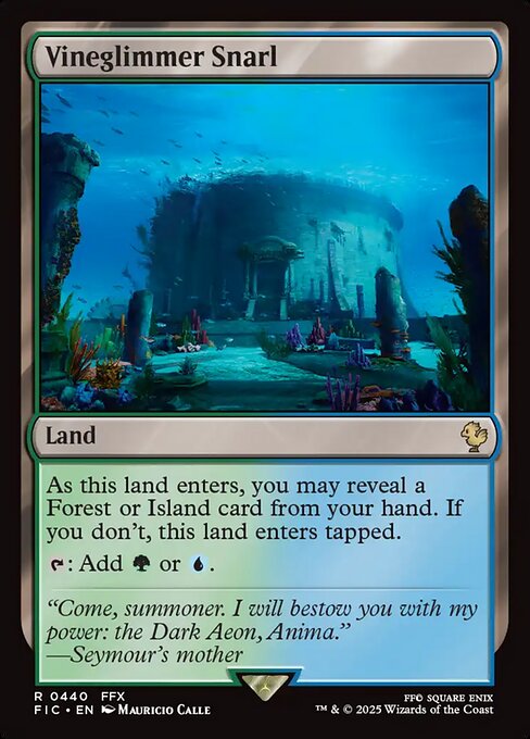 Vineglimmer Snarl // Final Fantasy Commander // FIC 440