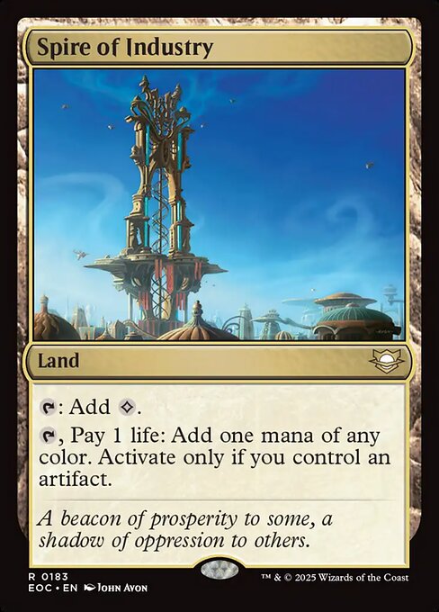 Spire of Industry // Edge of Eternities Commander // EOC 183