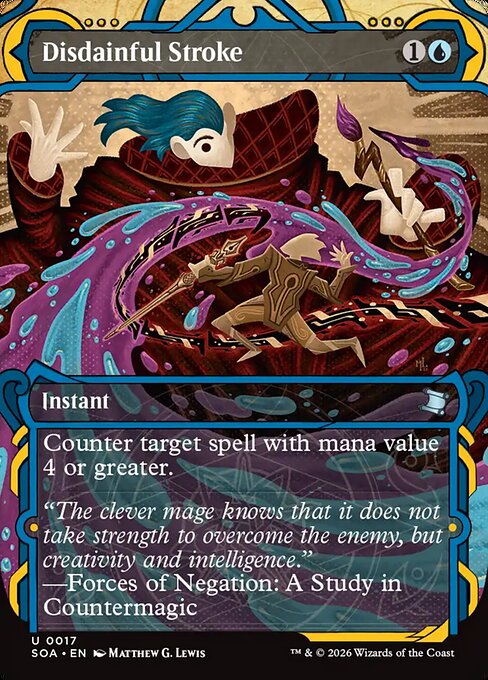 Disdainful Stroke // Secrets of Strixhaven Mystical Archive // SOA 17