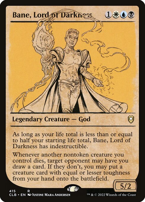 Bane, Lord of Darkness // Commander Legends: Battle for Baldur's Gate // CLB 415