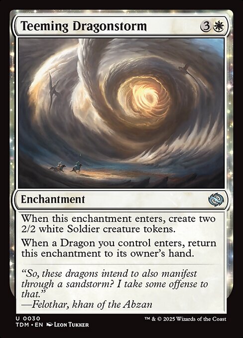 Teeming Dragonstorm // Tarkir: Dragonstorm // TDM 30