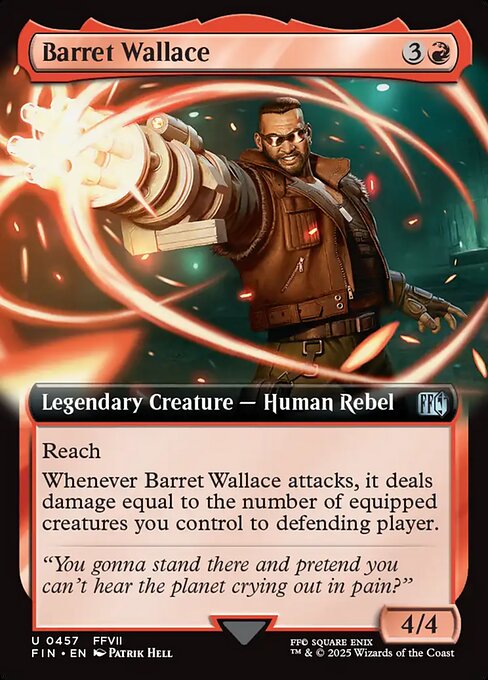 Barret Wallace // Final Fantasy // FIN 457