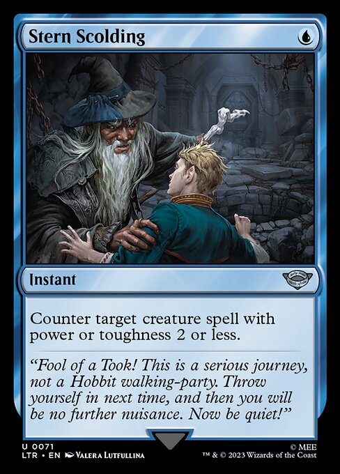 Stern Scolding // The Lord of the Rings: Tales of Middle-earth // LTR 71