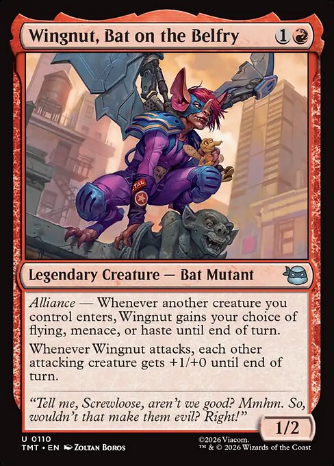 Wingnut, Bat on the Belfry // MTG // TMT 110