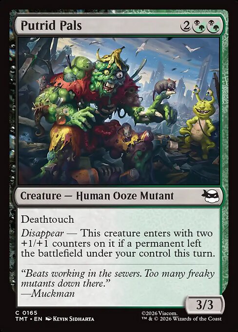 Putrid Pals // MTG // TMT 165