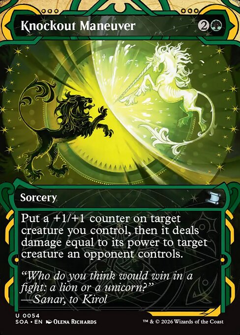 Knockout Maneuver // Secrets of Strixhaven Mystical Archive // SOA 54