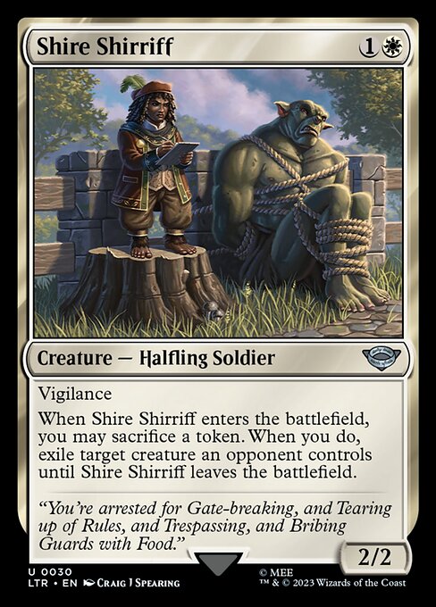 Shire Shirriff // The Lord of the Rings: Tales of Middle-earth // LTR 30