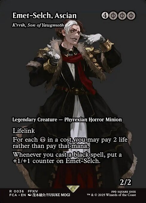 K'rrik, Son of Yawgmoth // Final Fantasy: Through the Ages // FCA 36