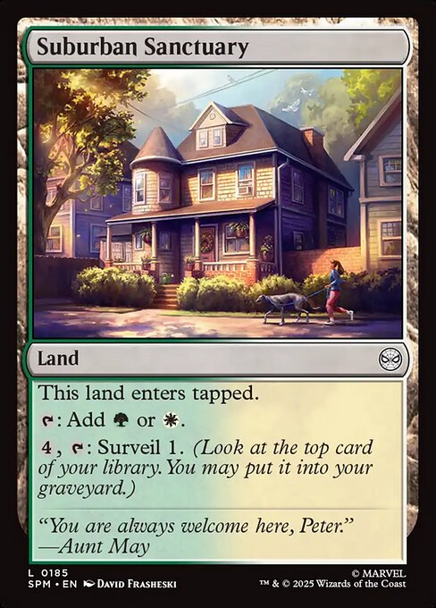 Suburban Sanctuary // Marvel's Spider-Man // SPM 185