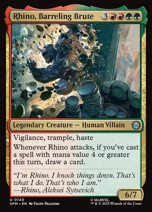Rhino, Barreling Brute // Marvel's Spider-Man // SPM 140