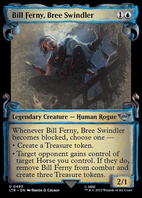 Bill Ferny, Bree Swindler // The Lord of the Rings: Tales of Middle-earth // LTR 493