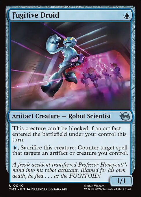 Fugitive Droid // MTG // TMT 40