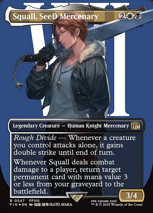 Squall, SeeD Mercenary // Final Fantasy // FIN 547