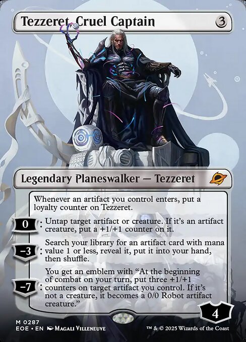 Tezzeret, Cruel Captain // Edge of Eternities // EOE 287