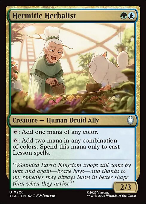 Hermitic Herbalist // Avatar: The Last Airbender // TLA 226