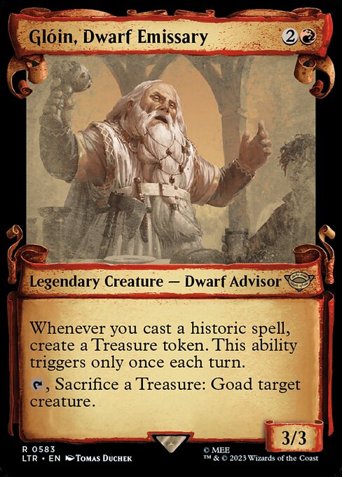 Glóin, Dwarf Emissary // The Lord of the Rings: Tales of Middle-earth // LTR 583
