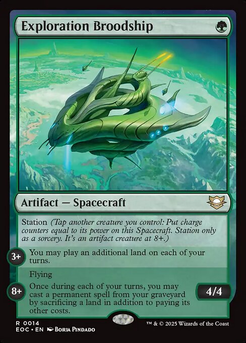 Exploration Broodship // Edge of Eternities Commander // EOC 14