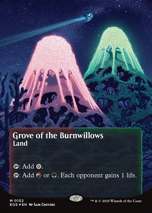Grove of the Burnwillows // Edge of Eternities: Stellar Sights // EOS 152