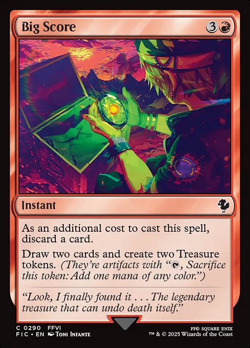 Big Score // Final Fantasy Commander // FIC 290