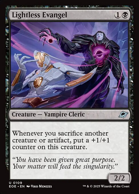 Lightless Evangel // Edge of Eternities // EOE 109
