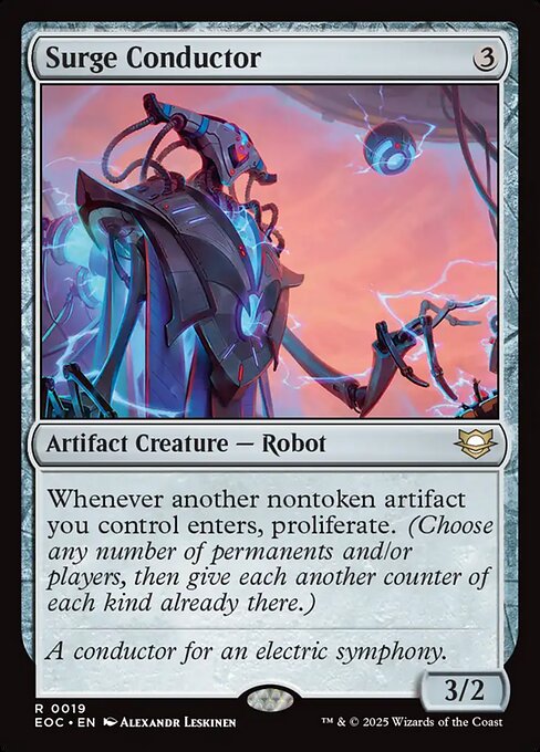 Surge Conductor // Edge of Eternities Commander // EOC 19