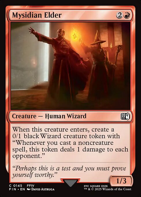 Mysidian Elder // Final Fantasy // FIN 145