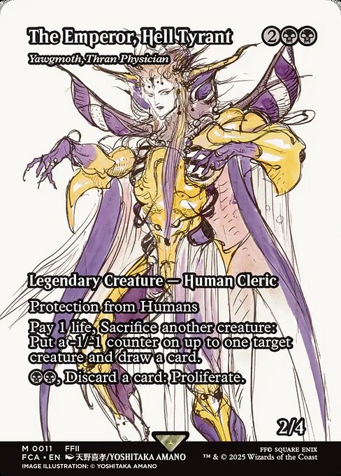 Yawgmoth, Thran Physician // Final Fantasy: Through the Ages // FCA 11