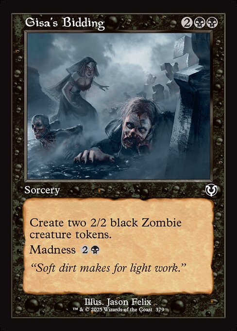 Gisa's Bidding // Innistrad Remastered // INR 379