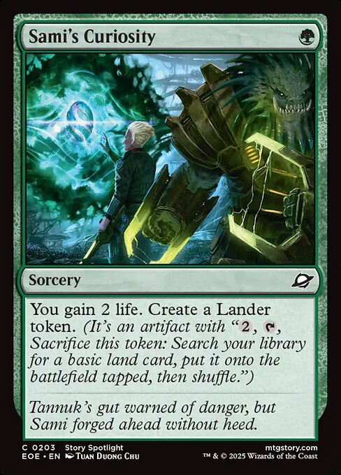 Sami's Curiosity // Edge of Eternities // EOE 203