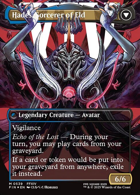 Emet-Selch, Unsundered // Hades, Sorcerer of Eld // Final Fantasy // FIN 539