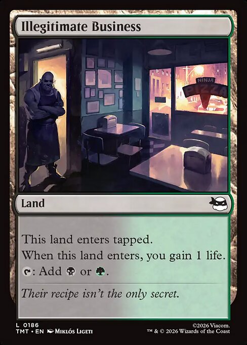 Illegitimate Business // MTG // TMT 186