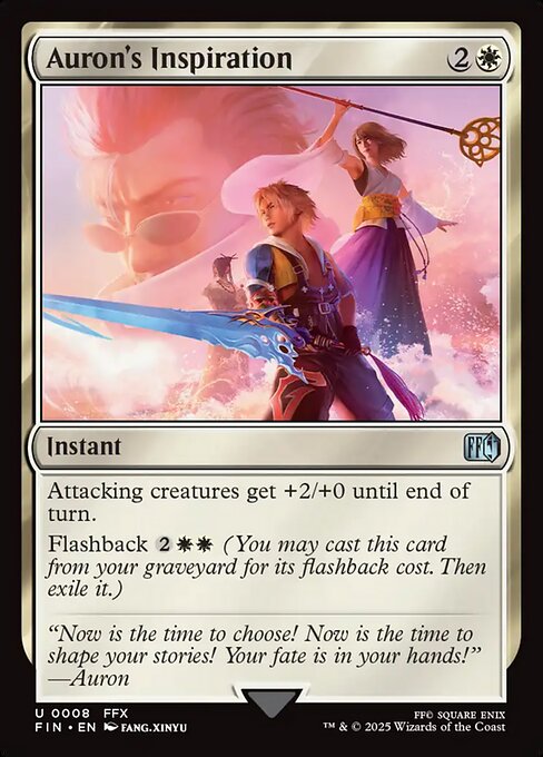 Auron's Inspiration // Final Fantasy // FIN 8