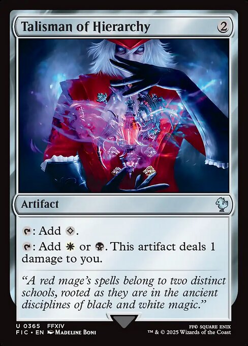Talisman of Hierarchy // Final Fantasy Commander // FIC 365