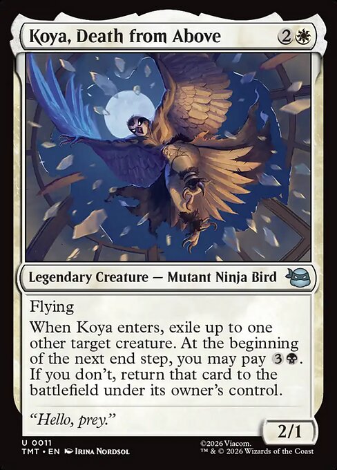 Koya, Death from Above // MTG // TMT 11