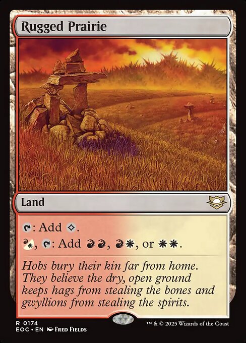 Rugged Prairie // Edge of Eternities Commander // EOC 174