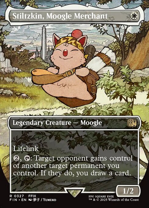 Stiltzkin, Moogle Merchant // Final Fantasy // FIN 327