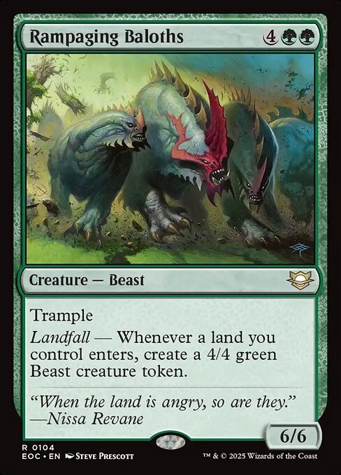 Rampaging Baloths // Edge of Eternities Commander // EOC 104